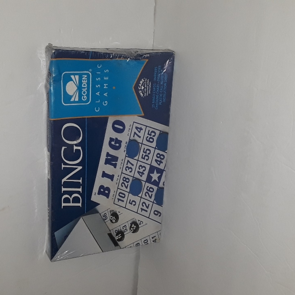 c NEW VINTAGE 1993 BINGO GOLDEN CLASSIC GAMES SEALED